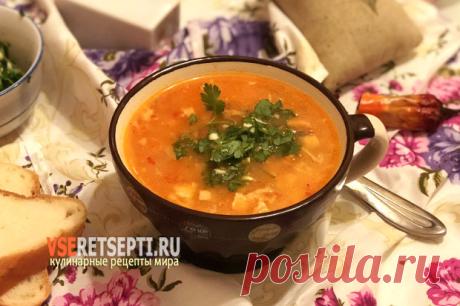 Как сварить суп харчо с курицей