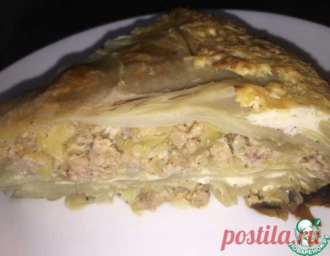 Капустная слоёнка – кулинарный рецепт