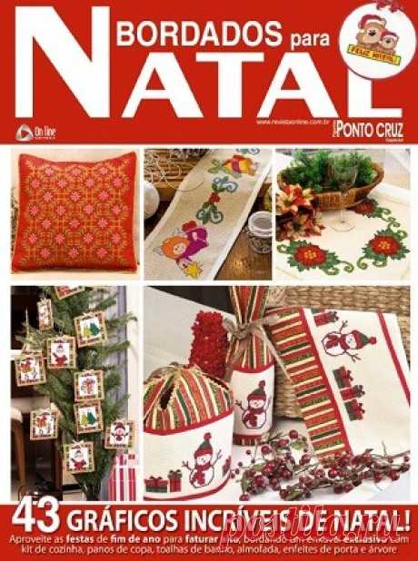 Figurino Ponto Cruz Especial №15 2018 Bordados para Natal