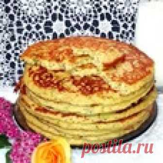 Блины с цветной капустой на кефире Кулинарный рецепт