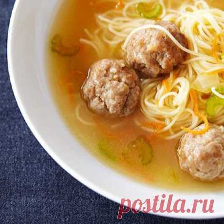 Рецепт супа с фрикадельками, овсянкой и яйцом - Суп с фрикадельками . 1001 ЕДА вкусные рецепты с фото!