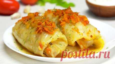 Голубцы с мясом и рисом. Рецепт от Всегда Вкусно!