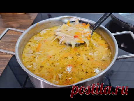 Рецепт болгарского куриного супа от моей бабушки! Так вкусно, что они продолжают просить еще!