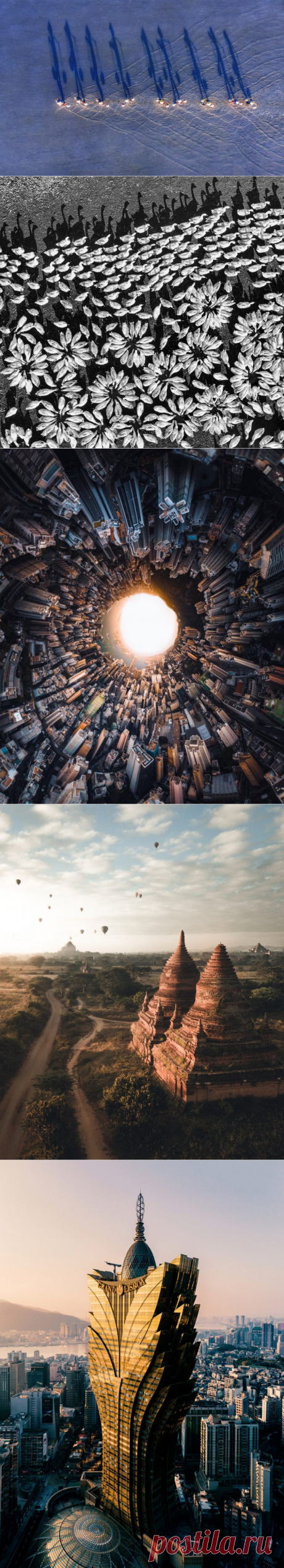 Лучшие работы с конкурса фотографии SkyPixel-2018 / Туристический спутник