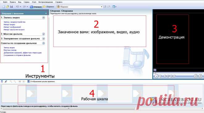 Создание видеоклипа программой Windows Movie Maker | Настройка программ