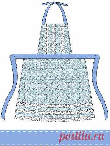 Выкройка фартука