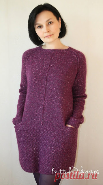 Knitted Delicacies: Sweet plum ;0)