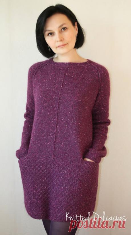 Knitted Delicacies: Sweet plum ;0)