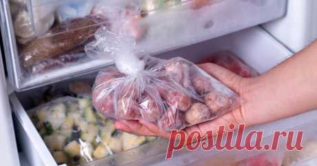 Что из продуктов можно с успехом и надолго заморозить Хорошее подспорье.