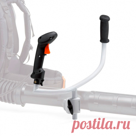 Рукоятка двуручная Stihl облегчает управление агрегатом за счет распределения нагрузки на обе руки. Рекомендуется использовать при работе с изогнутой насадкой, для моделей BR 430, BR 500, BR 550, BR 600, BR 700 и BR 800 C-E.