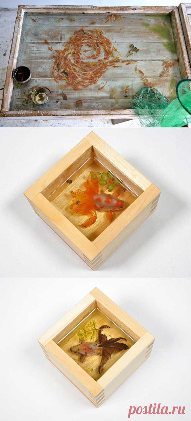 Невероятный способ рисования от японского мастера