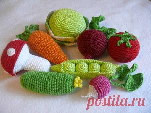 Овощи и фрукты  (Помидор, томат черри, капуста, баклажан, морковь, морковка, гриб, свёкла, бурак, чеснок, лук, кукуруза, редиска, тыква, горох, картошка, картофель, перец, репа, редис, брокколи, яблоко, груша)
Описание в PDF формате НА РУССКОМ