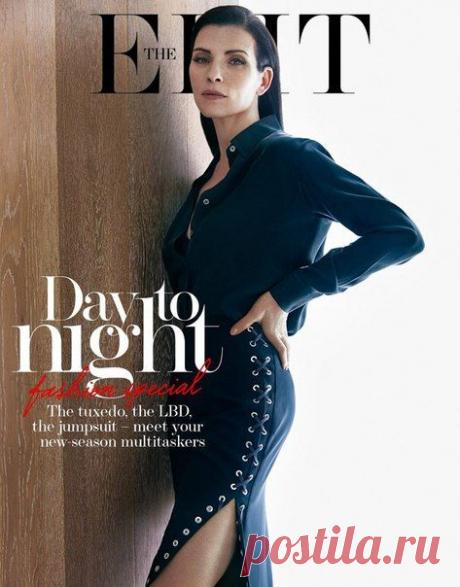 Звезда сериала The Good Wife Джулианна Маргулис (Julianna Margulies) позировала фотодуэту Hunter & Gatti для кавер-стори в The Edit Magazine by Net-A-Porter. / Модное Настроение