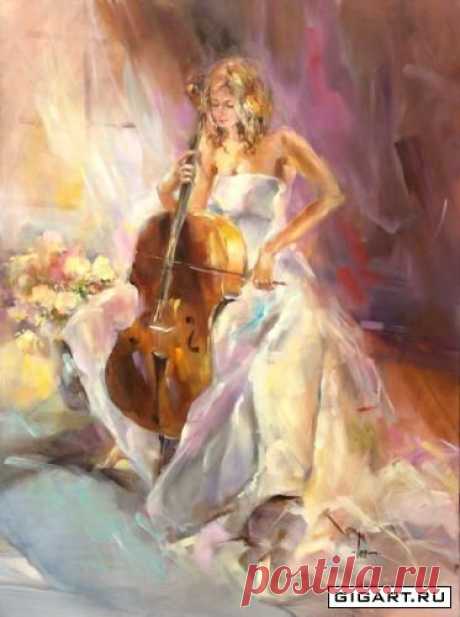 Художница Анна Разумовская...* - 76 фото. Фотографии Валерий Семкив.