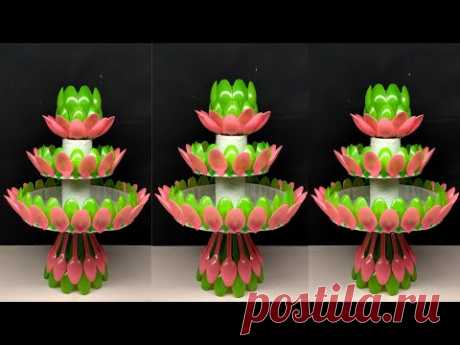 Kreasi cantik dari sendok plastik || Plastic Spoon Craft ideas || Best out of waste
