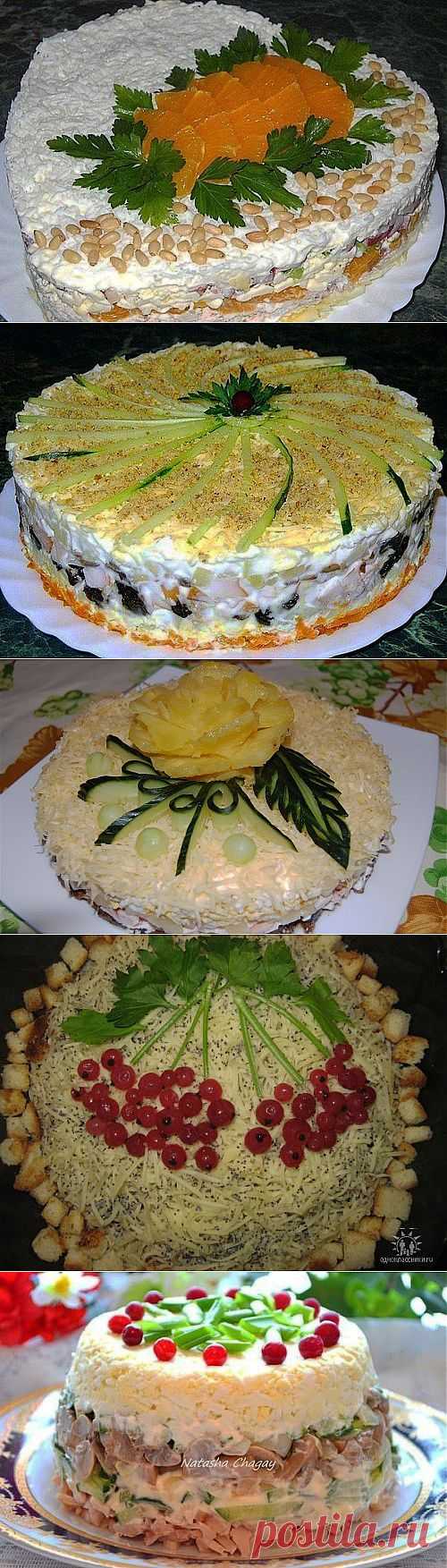 Салаты с копченой курицей: 8 рецептов / Простые рецепты