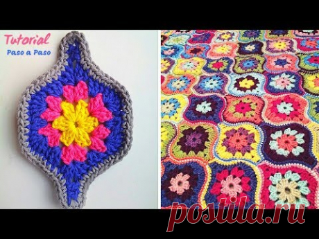 GRANNY LINTERNA MYSTICA TEJIDO A CROCHET PASO A PASO  - Mystical Lantern