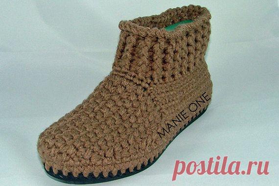 Ganchillo botas de Gretel sombreros del ganchillo kufi por ManieOne