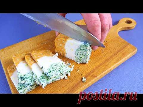 Покупаю свежее сало и готовлю из него яркую трехцветную закуску