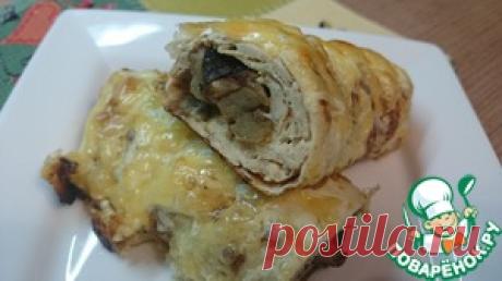 Бризоль с грибами - кулинарный рецепт