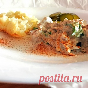 Говядина в соусе Цахтон