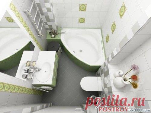 Интерьер ванной комнаты и туалета: советы и примеры,