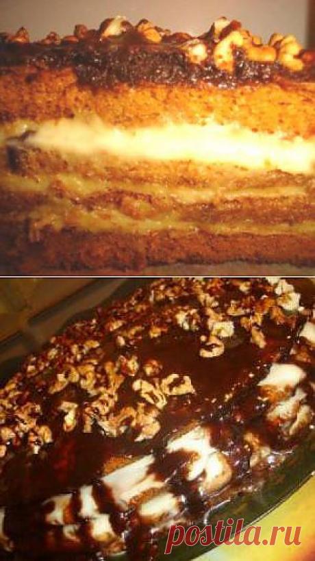 Необычный медовик - рецепты с фото