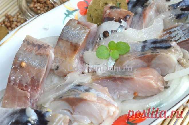 вкусная и нежная соленая рыбка за 2 час