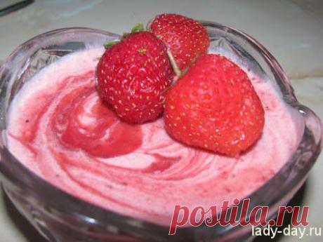 Клубничный мусс | Простые рецепты с фото