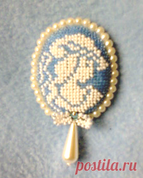 Камеи - миниатюры / Схемы / Бусинка