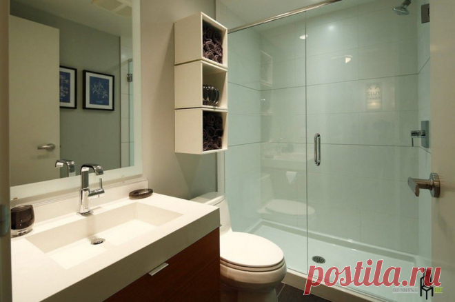 Места хранения вещей в ванной: традиционные и не очень - Мой дом