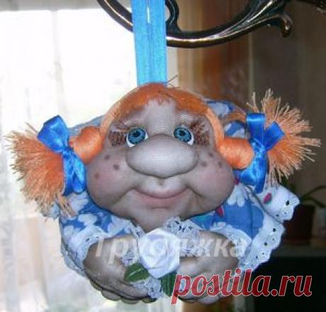 Кукла-попик на удачу