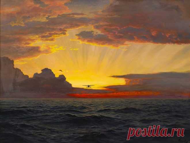 Художник Фредерик Джад Вог (Frederick Judd Waugh, 1861-1940)
