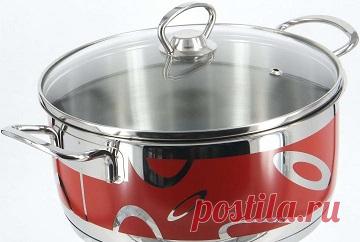 Очистить стальную посуду быстро