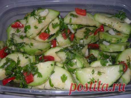 Маринованные кабачки — Домашние заботы
