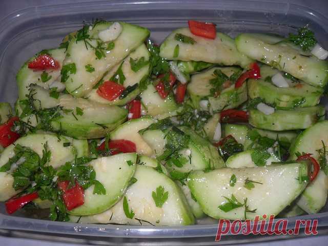 Маринованные кабачки — Домашние заботы