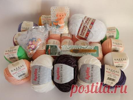 пряжа. нитки. фурнитура. крючок. Katia "Velvet Fine". Gazzal "Baby Cotton". Камтекс "Хлопок-травка". пуговки
#Вязанаяигрушка #вязание #вязанаяжизнь #амигурумиигрушка #наборпряжи #пряжа #нитки #фурнитура #крючок #KatiaVelvetFine #GazzalBabyCotton #КамтексХлопоктравка #пуговки