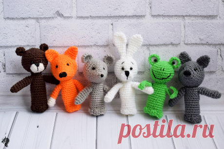 PDF Пальчиковый театр. FREE amigurumi crochet pattern. Бесплатный мастер-класс, схема и описание для вязания амигуруми крючком. Вяжем игрушки своими руками! Пальчиковые игрушки, куклы, сказка, зверюшки, мышка, волк, лиса, петух, заяц, мишка. #амигуруми #amigurumi #amigurumidoll #amigurumipattern #freepattern #freecrochetpatterns #crochetpattern #crochetdoll #crochettutorial #patternsforcrochet #вязание #вязаниекрючком #handmadedoll #рукоделие #ручнаяработа #pattern #tutorial #häkeln #amigurumis
