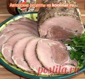 Рулет из свинины с языком деликатесный. Рецепт c фото, мы подскажем, как приготовить!