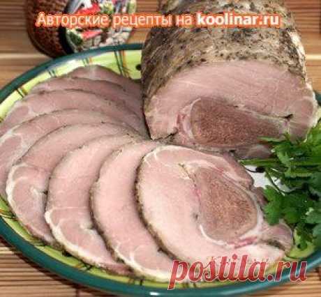 Рулет из свинины с языком деликатесный. Рецепт c фото, мы подскажем, как приготовить!