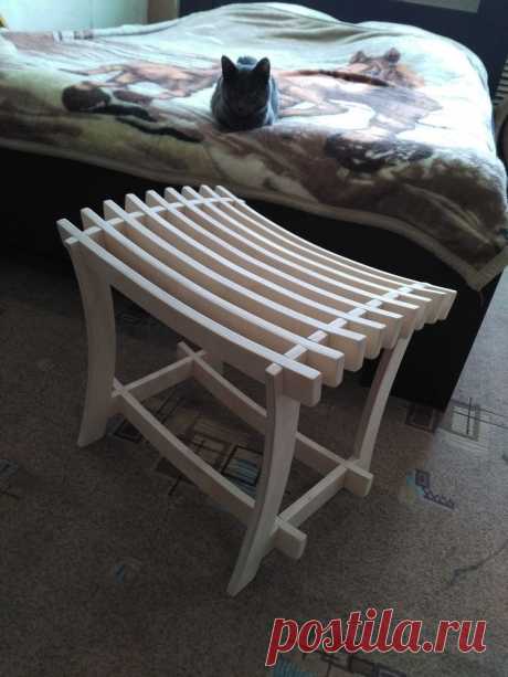 Делаем стильную табуретку своими руками - Ярмарка Мастеров - ручная работа, handmade