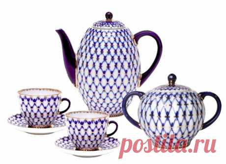 История знаменитого узора "Кобальтовая сетка" от ИФЗ