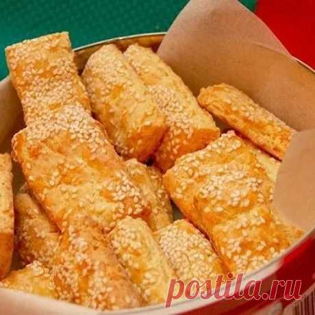 Печенье с плавленым сыром - Самые вкусные кулинарные рецепты