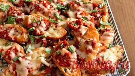 Сухарики со вкусом пиццы