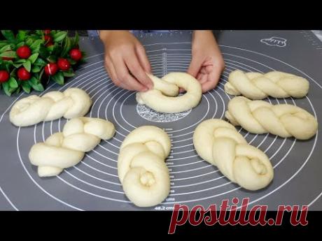 Авторская Идея! Необычно Красивые Булочки! Сдобные Булочки К Чаю! Готовим с Mazzali Oshxona