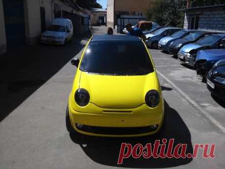Самодельный пикап из Daewoo Matiz
