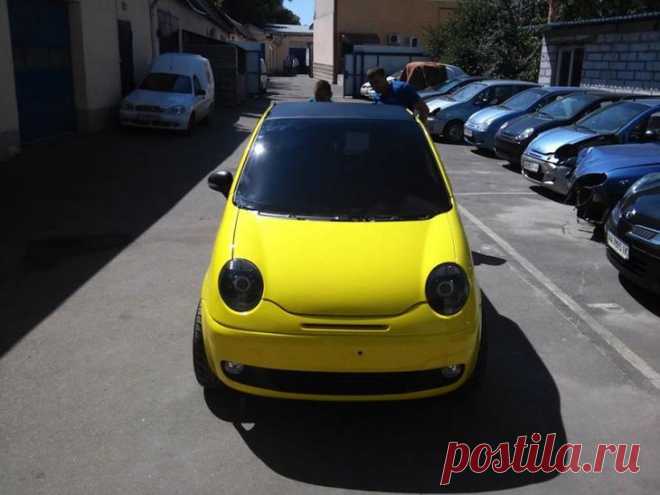 Самодельный пикап из Daewoo Matiz