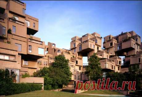 Комплекс Habitat 67 в Монреале.