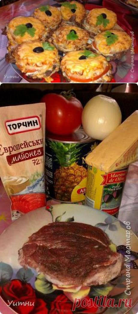 Свинина запеченная с ананасами