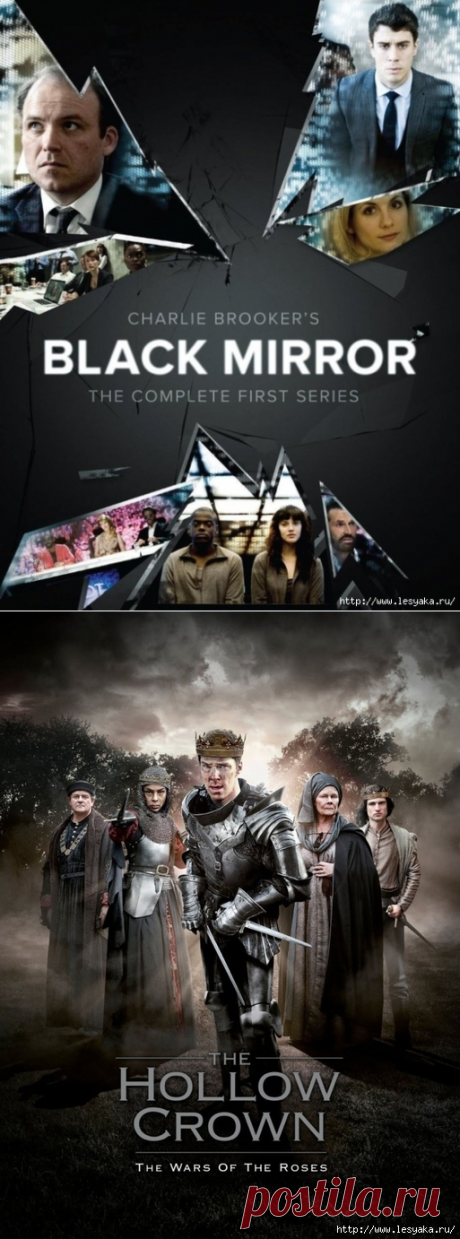 20 лучших сериалов по мнению зрителей!